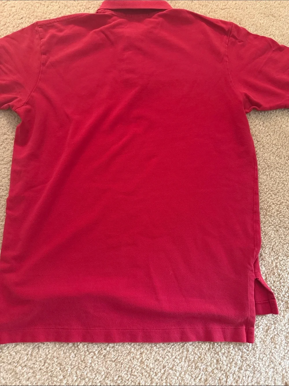 POLO Ralph Lauren L red men’s polo Shirt EUC